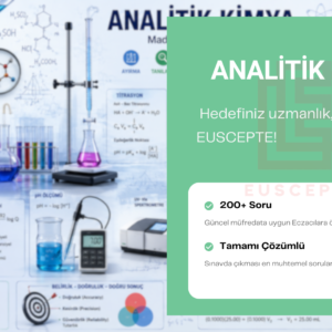 ANALİTİK KİMYA FULLETEN ÇÖZÜMLÜ SORU SETİ
